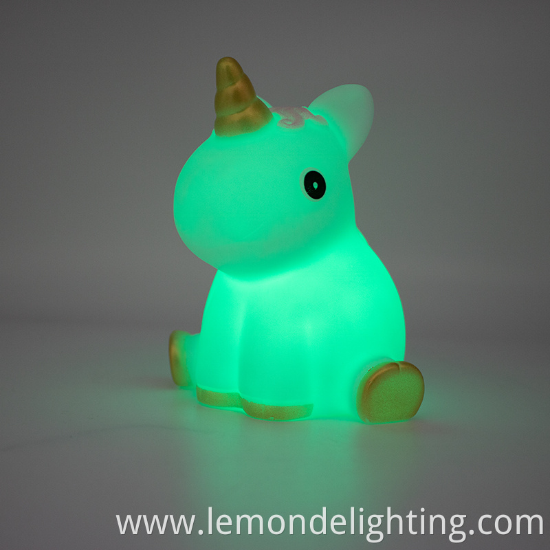 luminous unicorn ornament